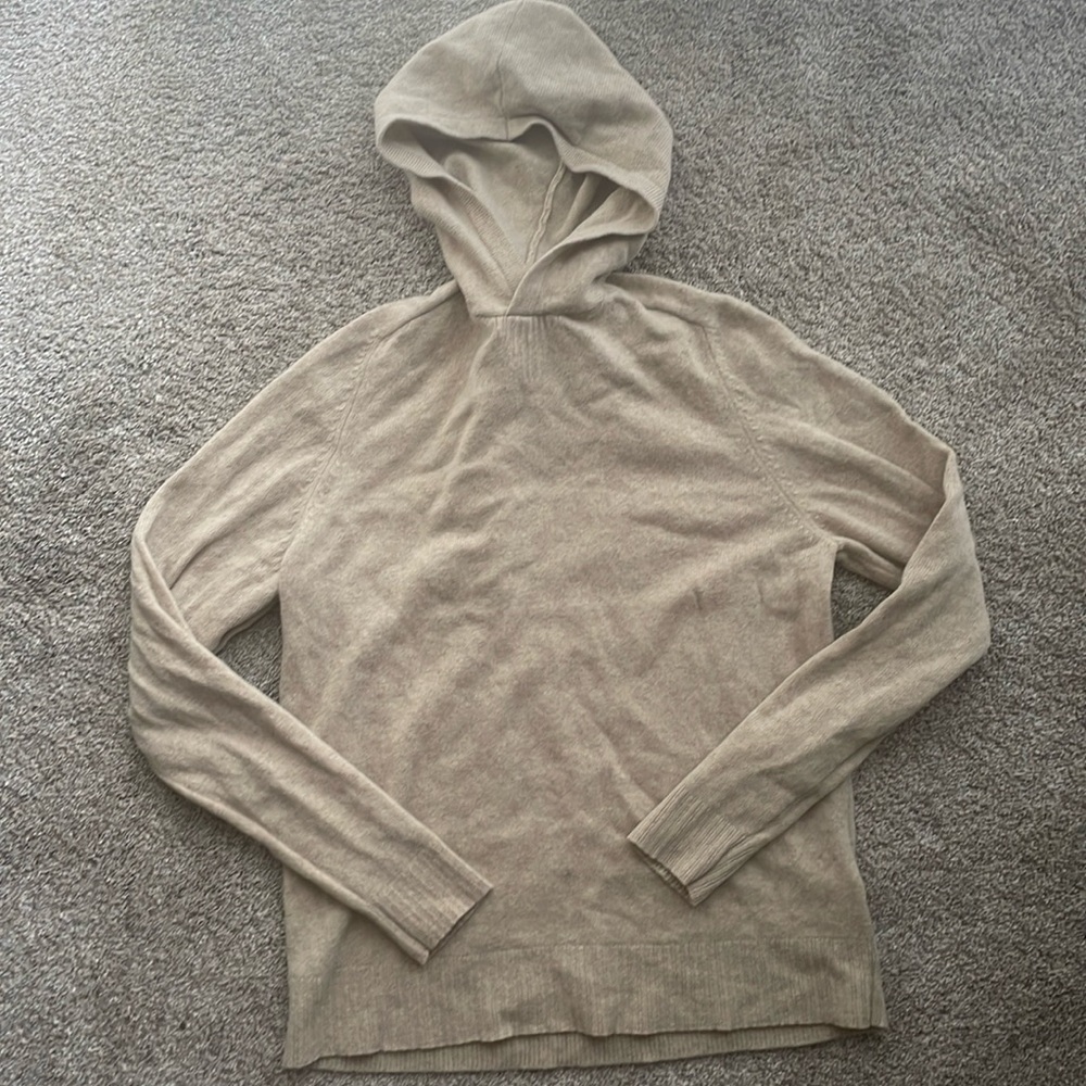 Royal Robbins Women’s Rockcraft Wool Hoodie - size Large, color Sandstone